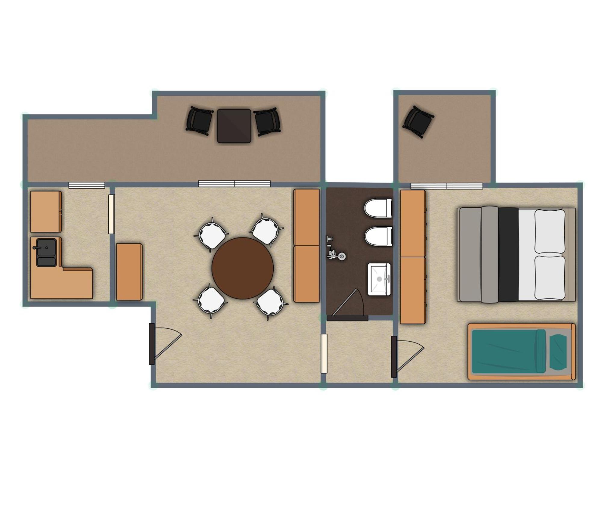 Residence Rainbow เบลลาเรีย-อีเจอา มารีนา ห้อง รูปภาพ